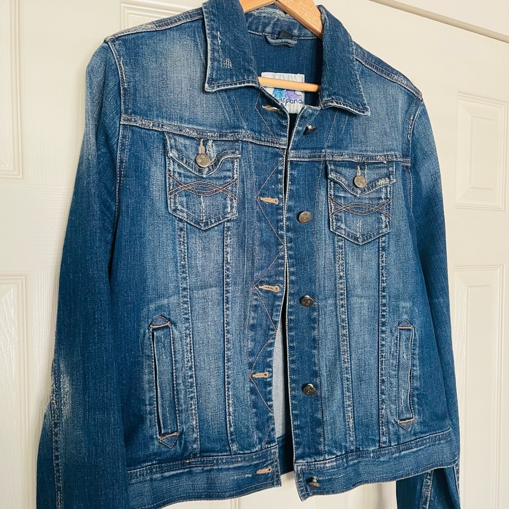 Disneyland 50th anniversary jean jacket